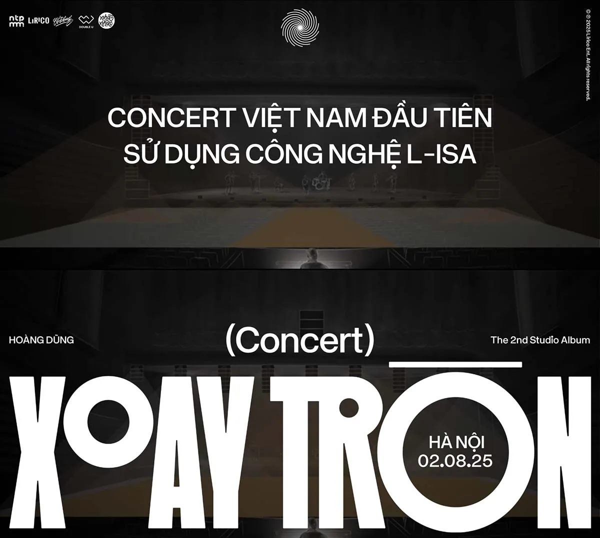 Hoàng Dũng nghệ sỹ Việt Nam sử dụng công nghệ L-ISA trong concert