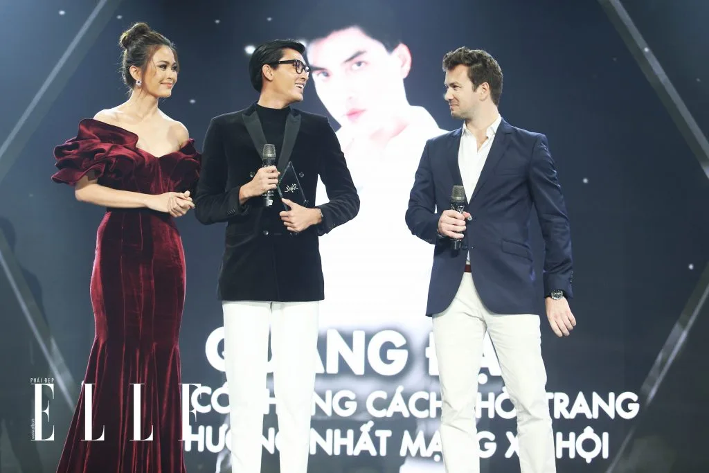 elle style awards 2018 quang đại nhận giải