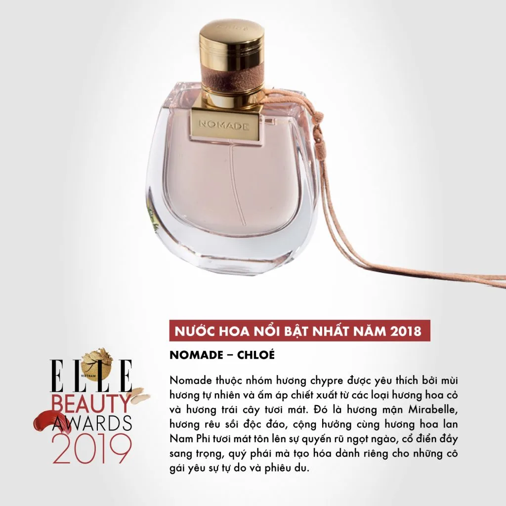 hương nước hoa 08 ELLE Beauty Awards 2019 hương nước hoa 08 ELLE Beauty Awards 2019