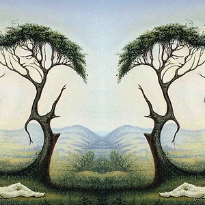 trắc nghiệm hình ảnh cô gái và cái cây 6