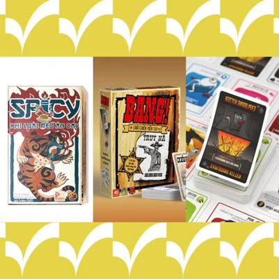 board game kịch tính cho nhóm bạn