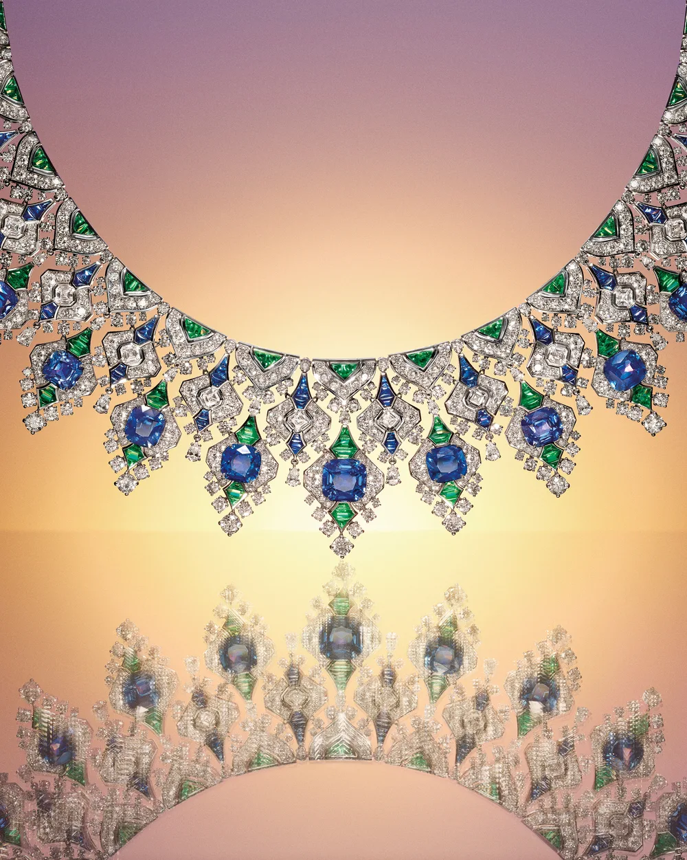 Sapphire Brocade bulgari
