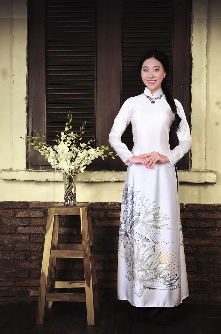lookbook áo dài Việt
