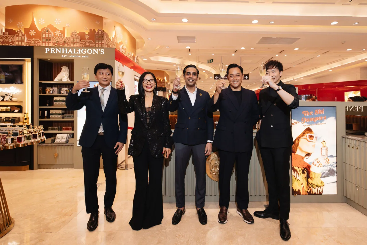 Hình ảnh buổi khai trương cửa hàng Penhaligon’s tại Takashimaya.