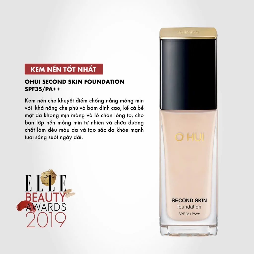 kem nền 06 ELLE Beauty Awards 2019 kem nền 06 ELLE Beauty Awards 2019