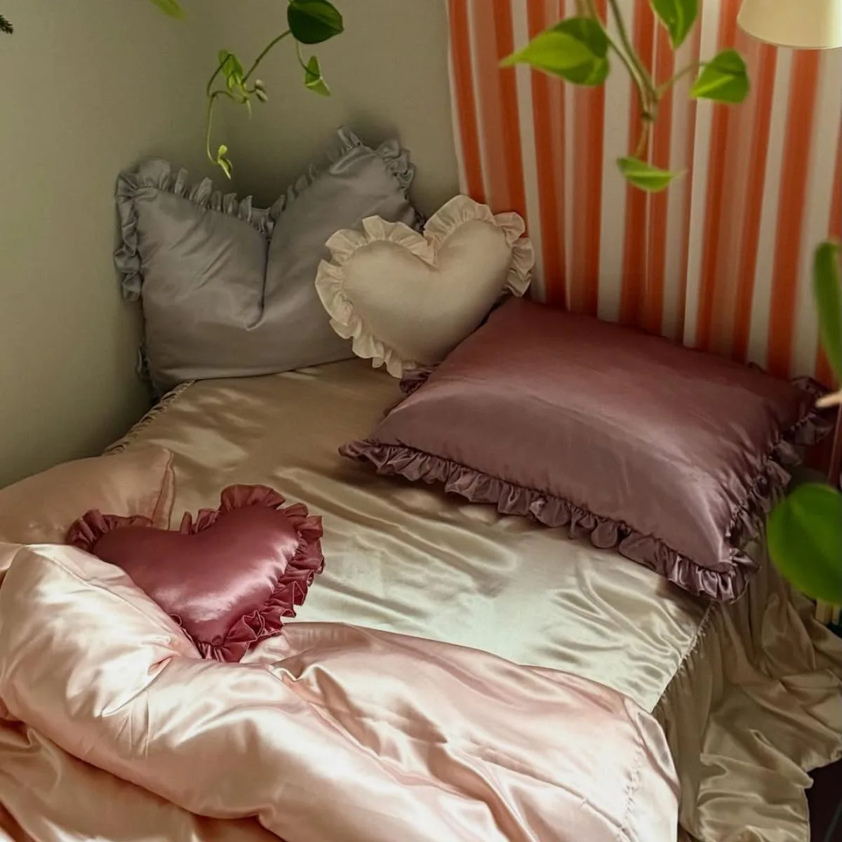 Chăn ga satin linen lựa chọn giấc ngủ ngon