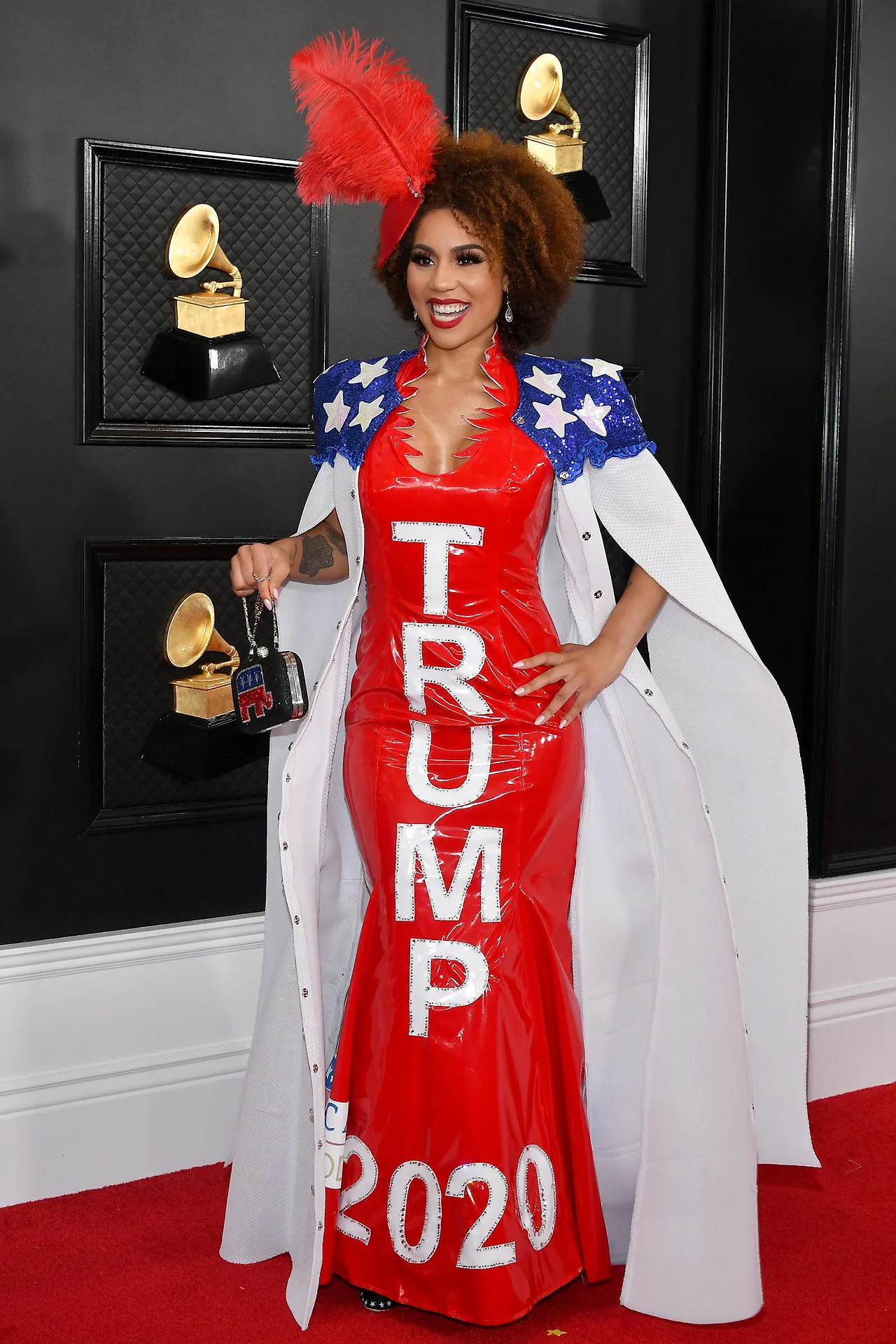 Joy Villa dự thảm đỏ grammy 2020