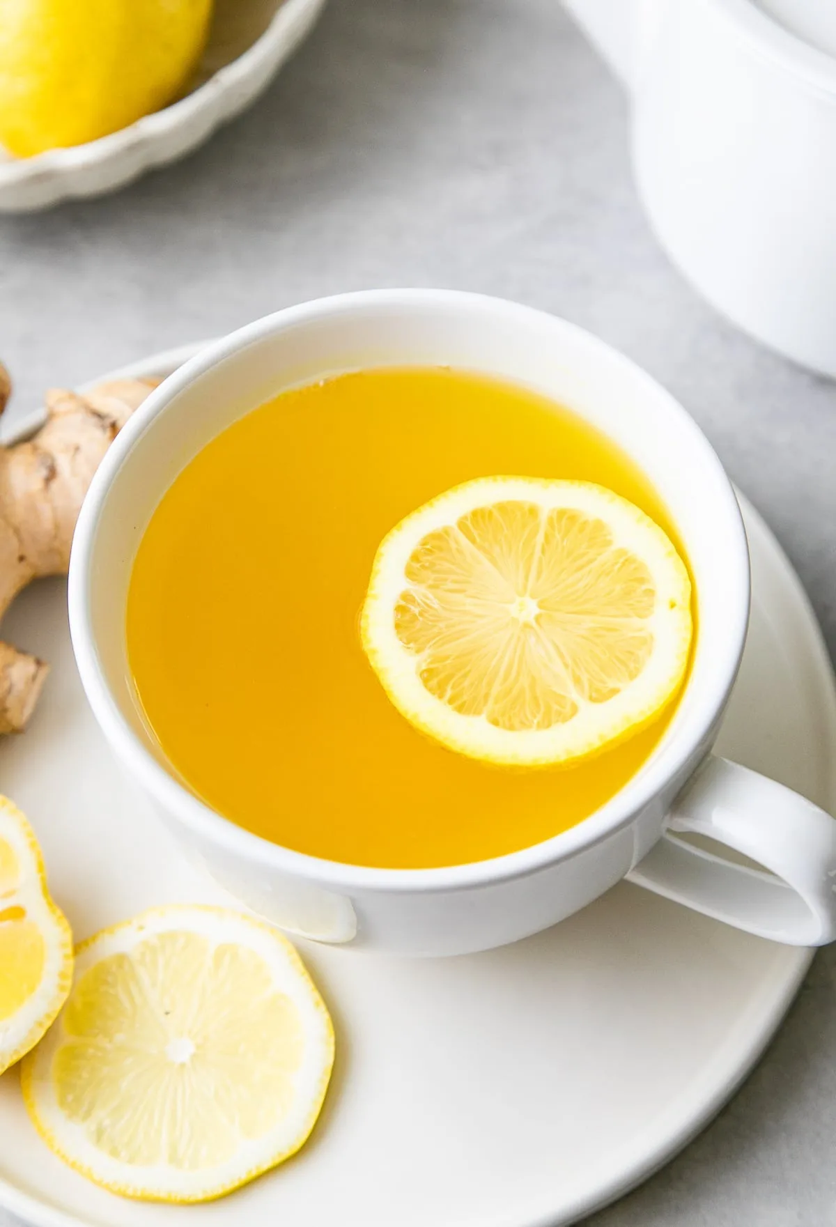 detox mật ong, chanh, gừng