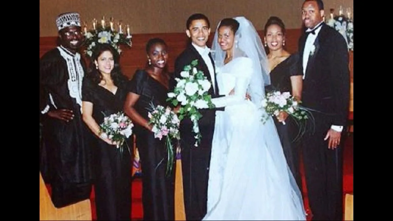 hinh dam cuoi cua cuu tong thong Obama va vo - elle vietnam
