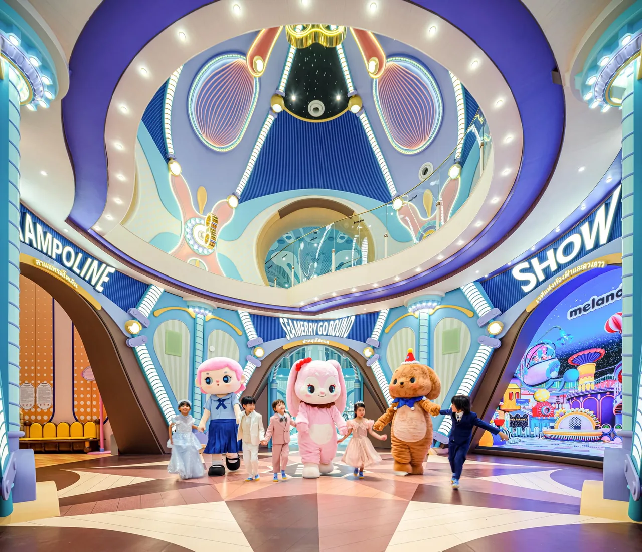 MELAND - công viên giải trí trong nhà hàng đầu thế giới và flagship toàn cầu đầu tiên tại Siam Paragon.