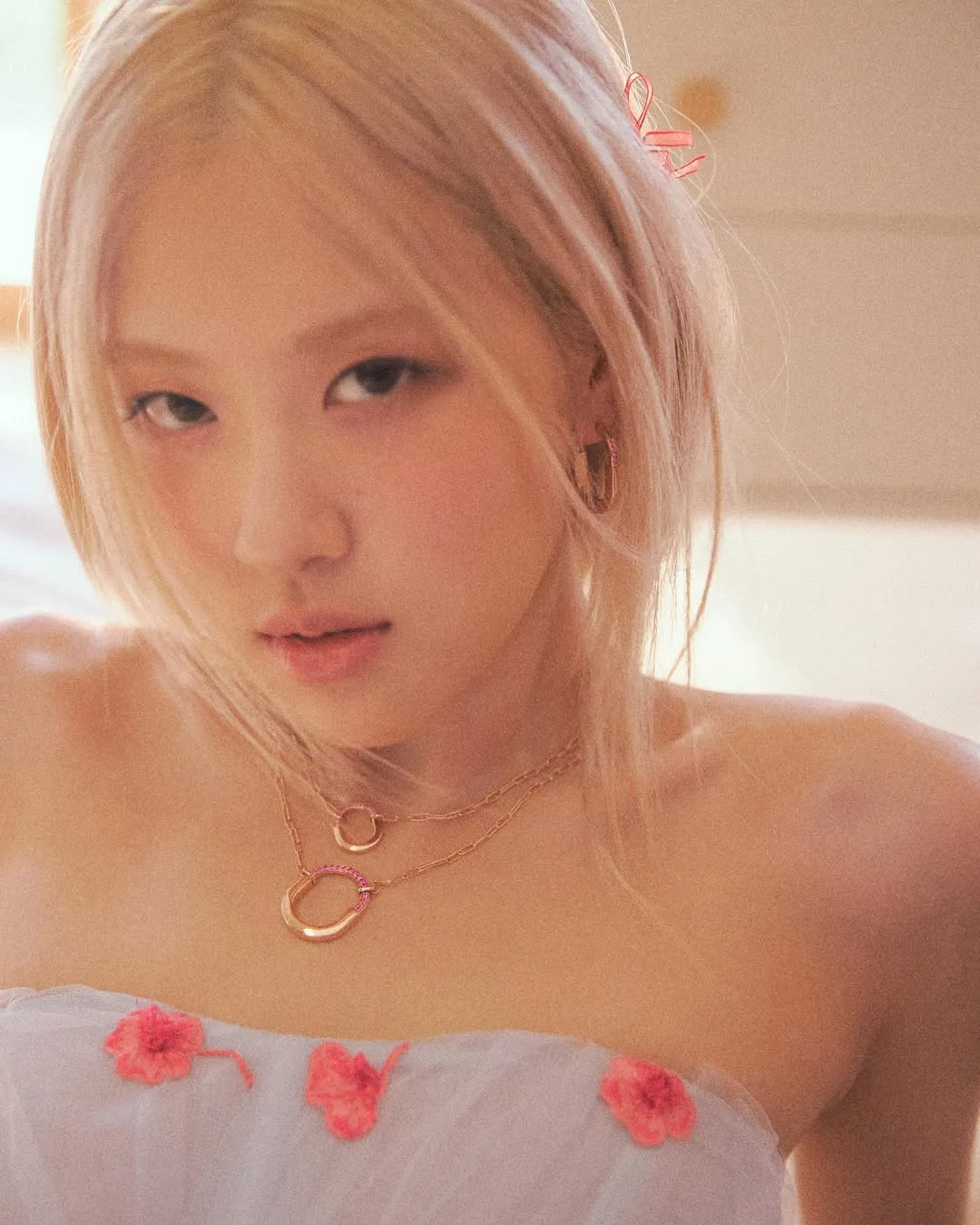 dây chuyền rose ngày valentine