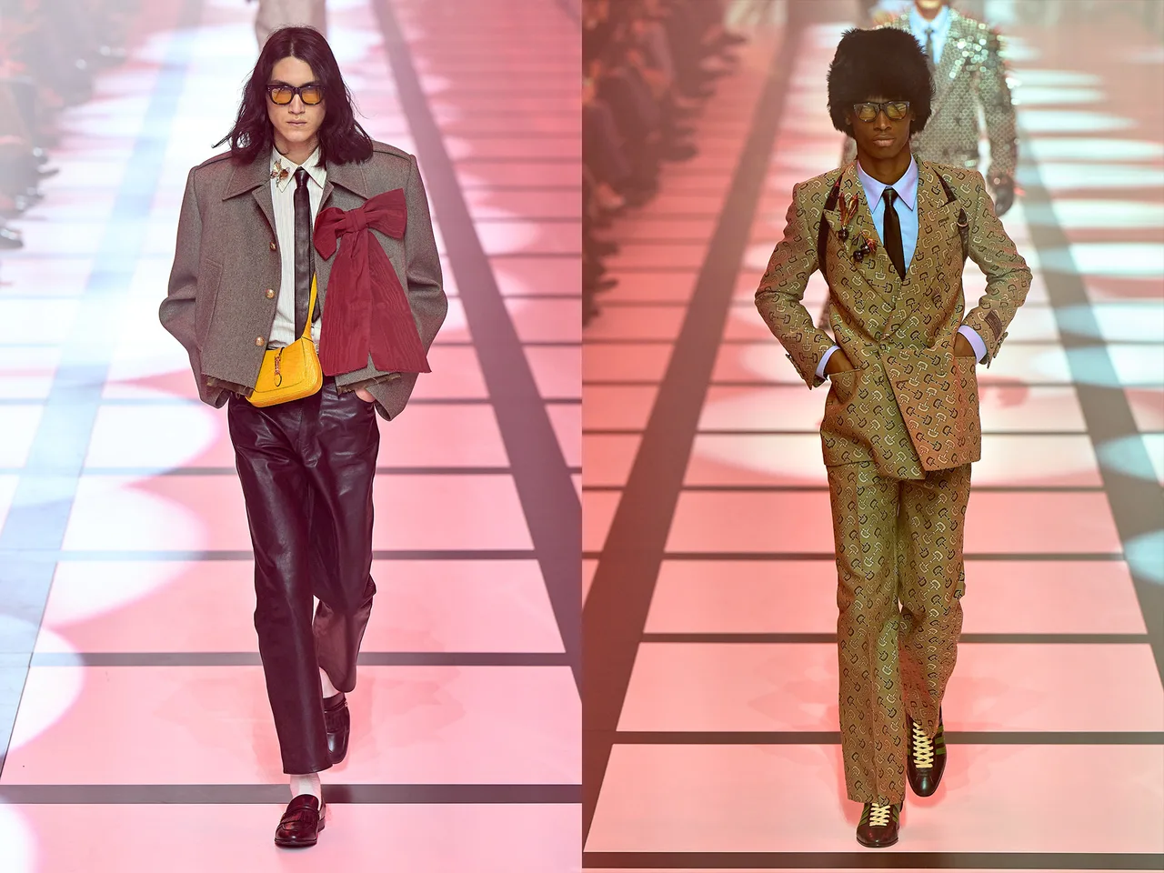 gucci adidas thu đông 2022 look 78 79