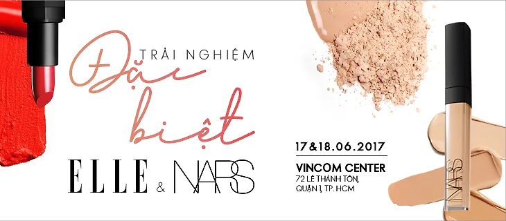 NARS sẽ tổ chức 2 ngày đặc biệt dành riêng cho ELLE Girls
