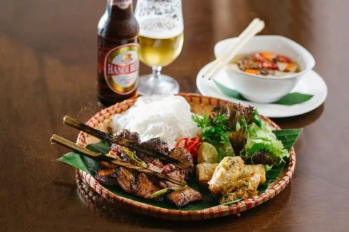 Món ăn đặc trưng của Hà Nội được phục vụ tại khách sạn trong tháng 5.