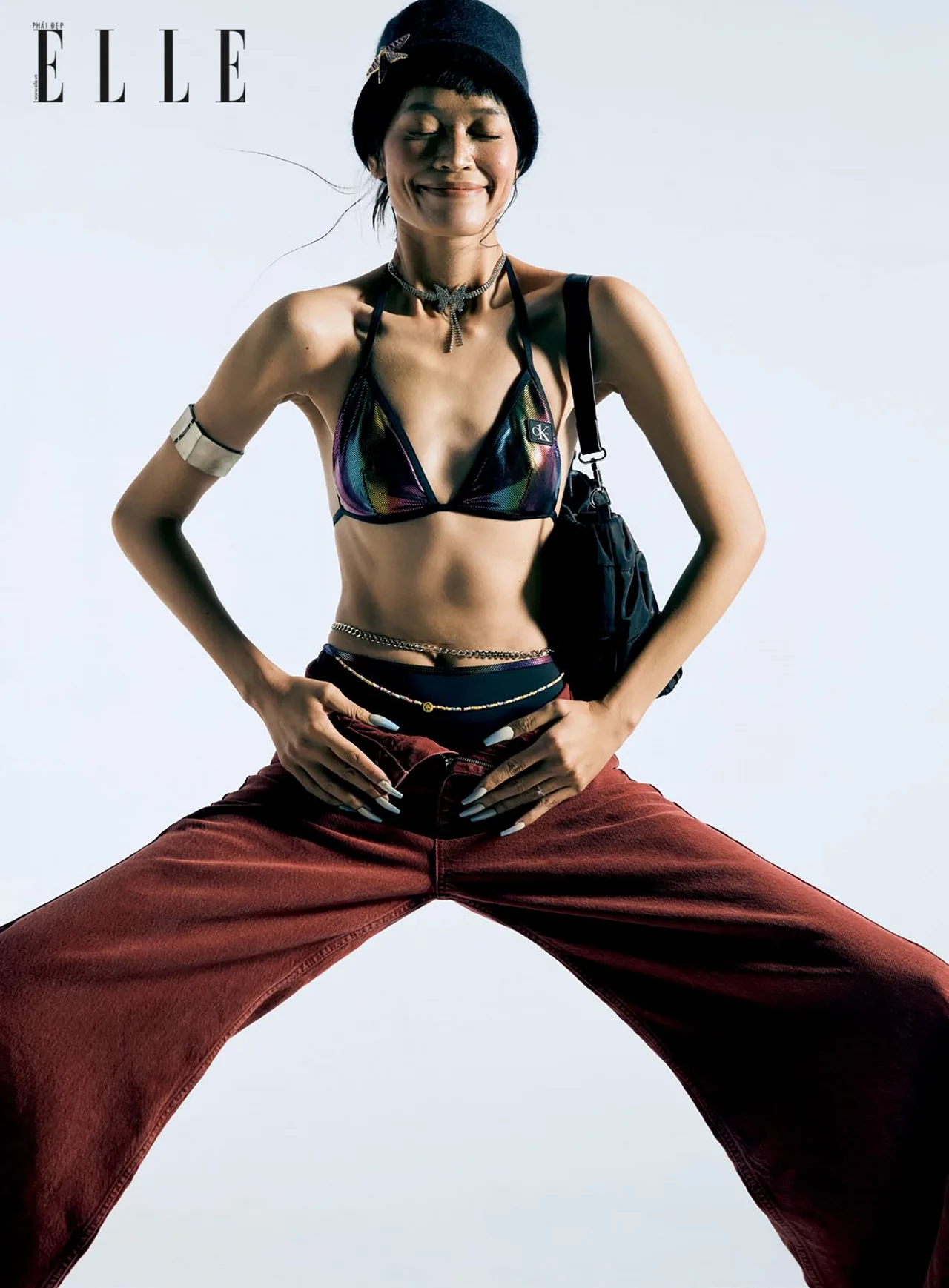 họa tiết bikini quần ống rộng họa tiết bikini quần ống rộng