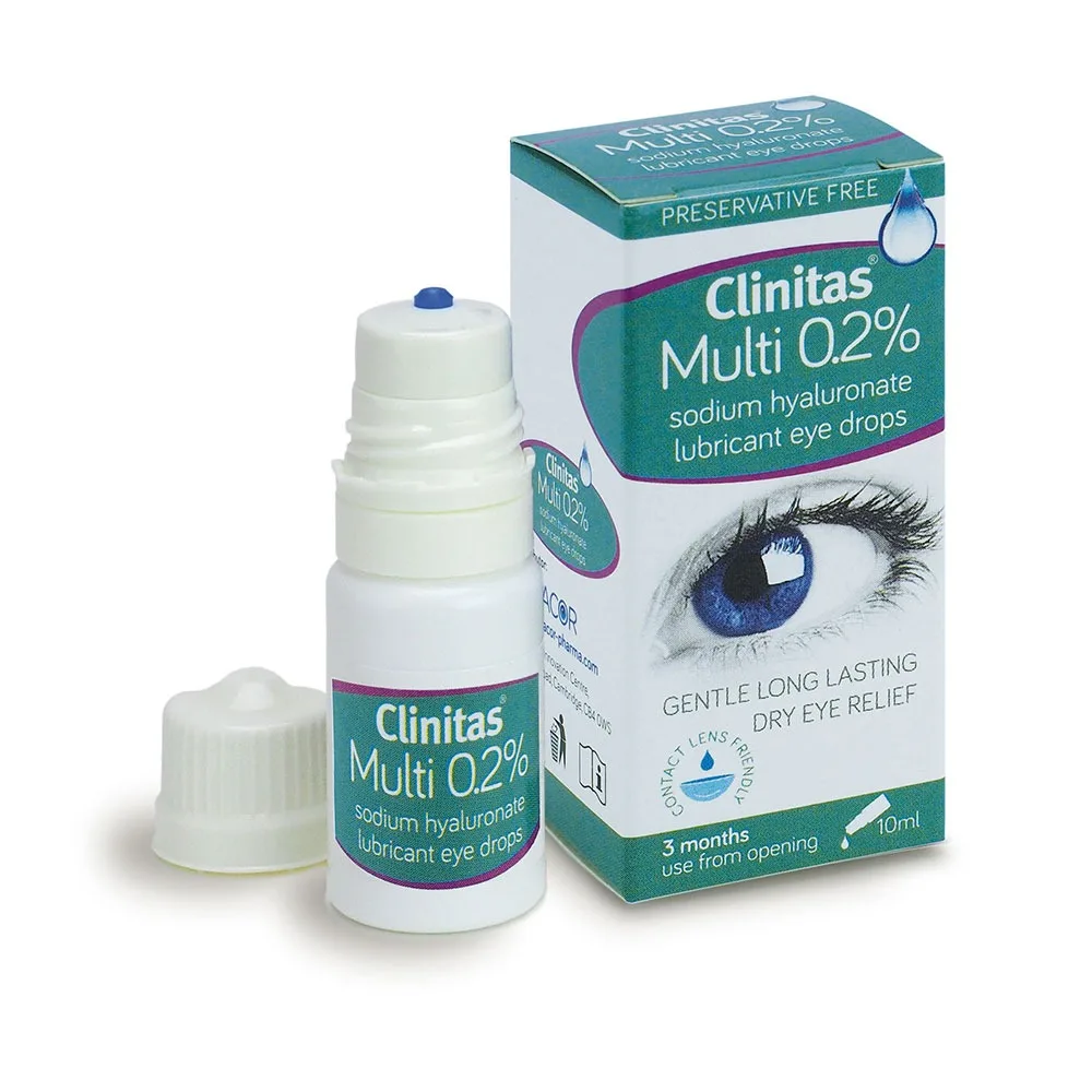 Clinitas 0.2% Multi Eye Drops. Clinitas 0.2% Multi Eye Drops.