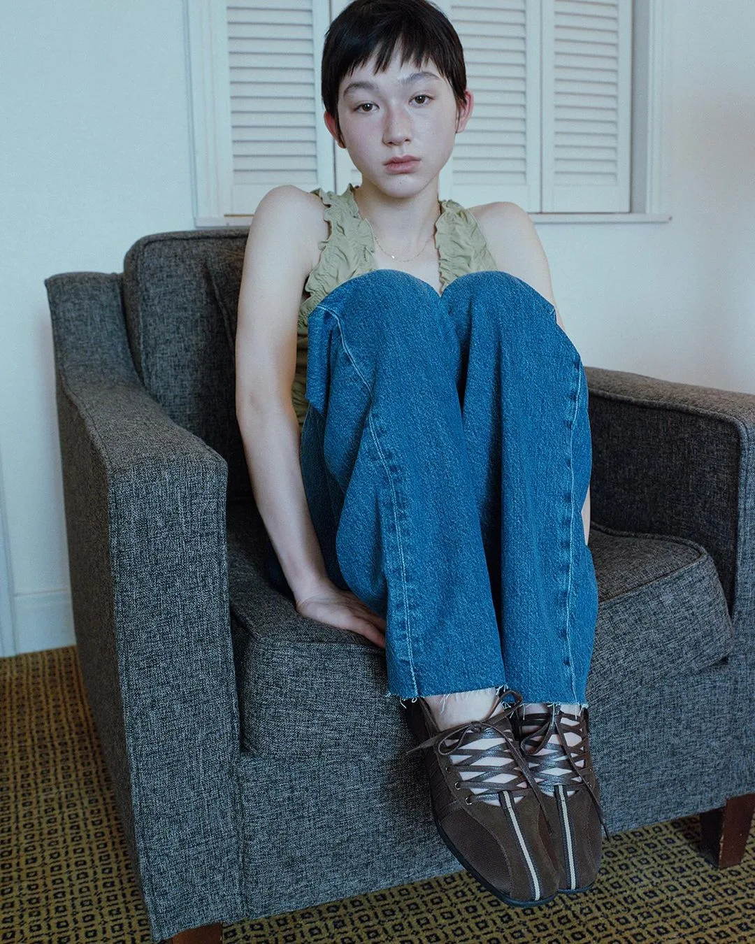 giày thể thao ballet sneakers