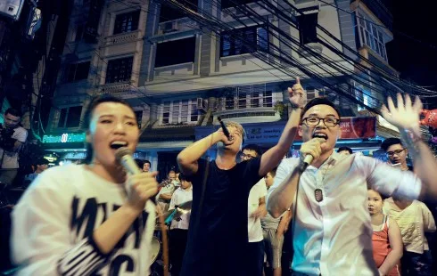 Hiệu ứng của festival âm nhạc cũng phải kể tới các hoạt động hâm nóng trước sự kiện.