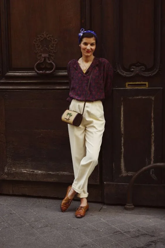 giày theo phong cách vintage