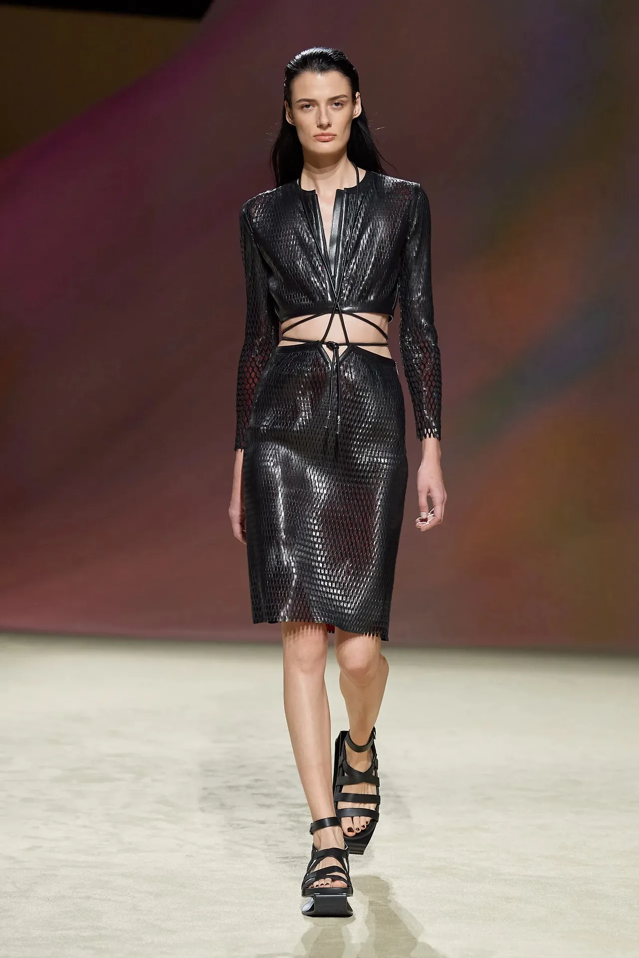 Hermès Xuân Hè 2023 look 57