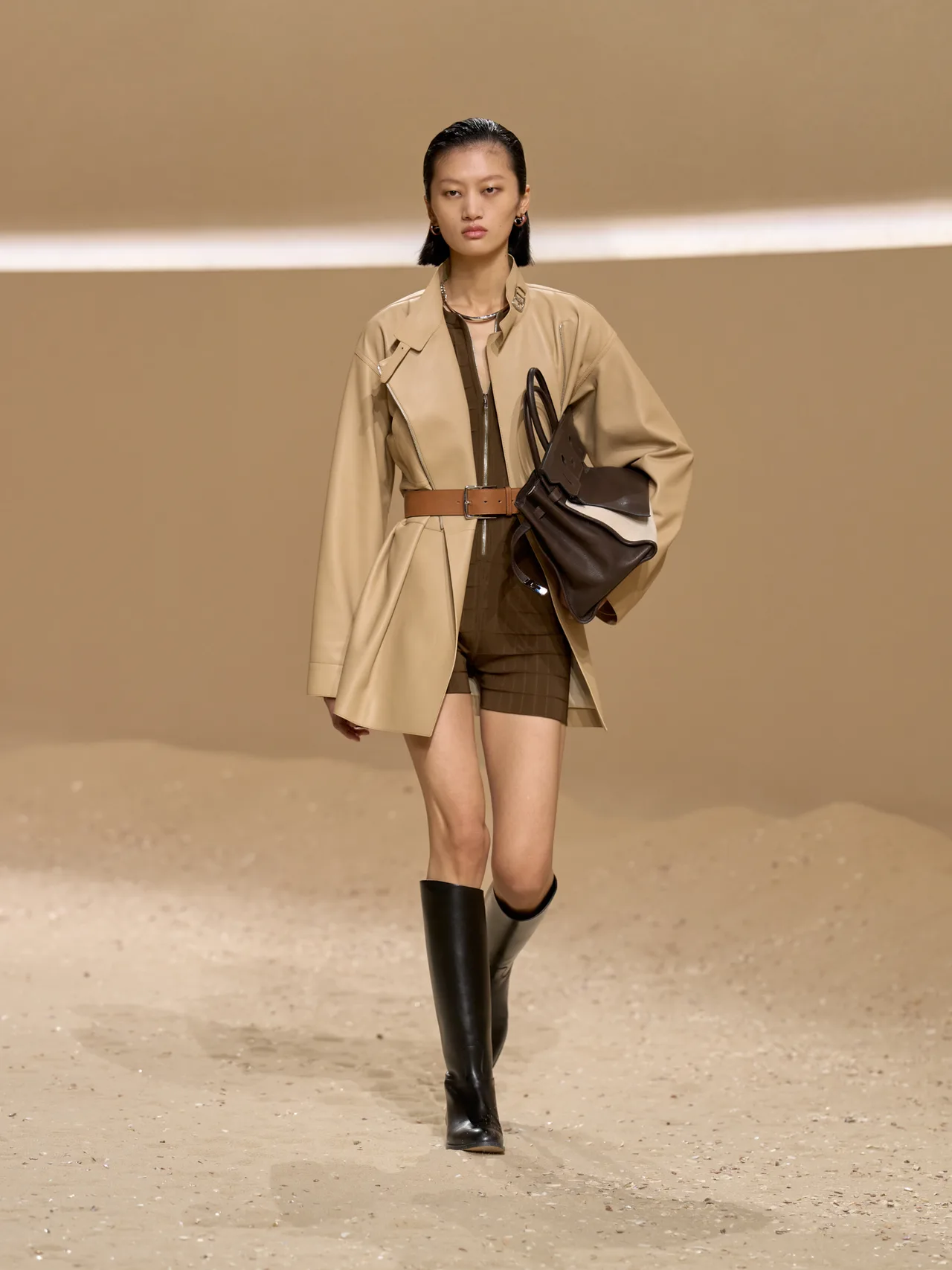 Hermès trench coat be