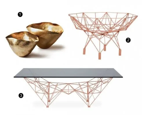 1. Tô Electic; 2. Rổ Pylon; 3. Bàn cà phê.