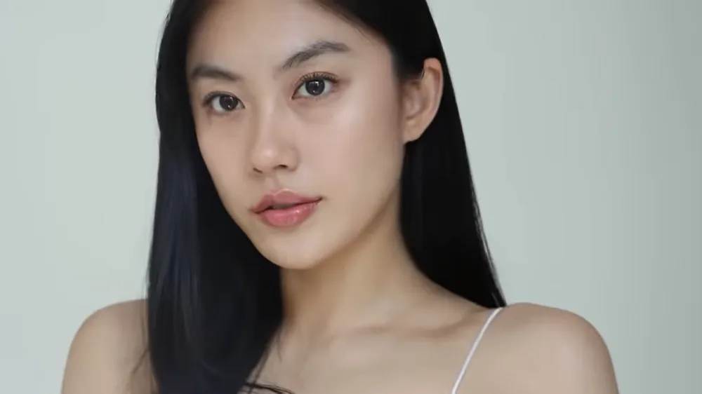 Haley Kim trong makeup look “No Makeup” đã làm nên thương hiệu của cô