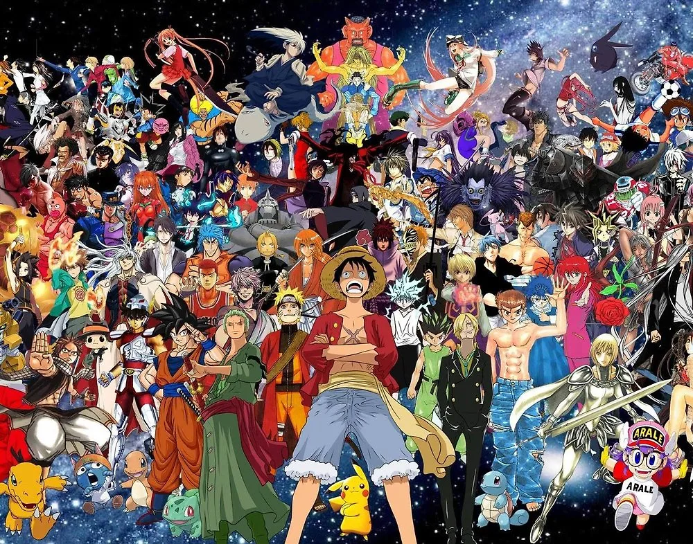 All the anime