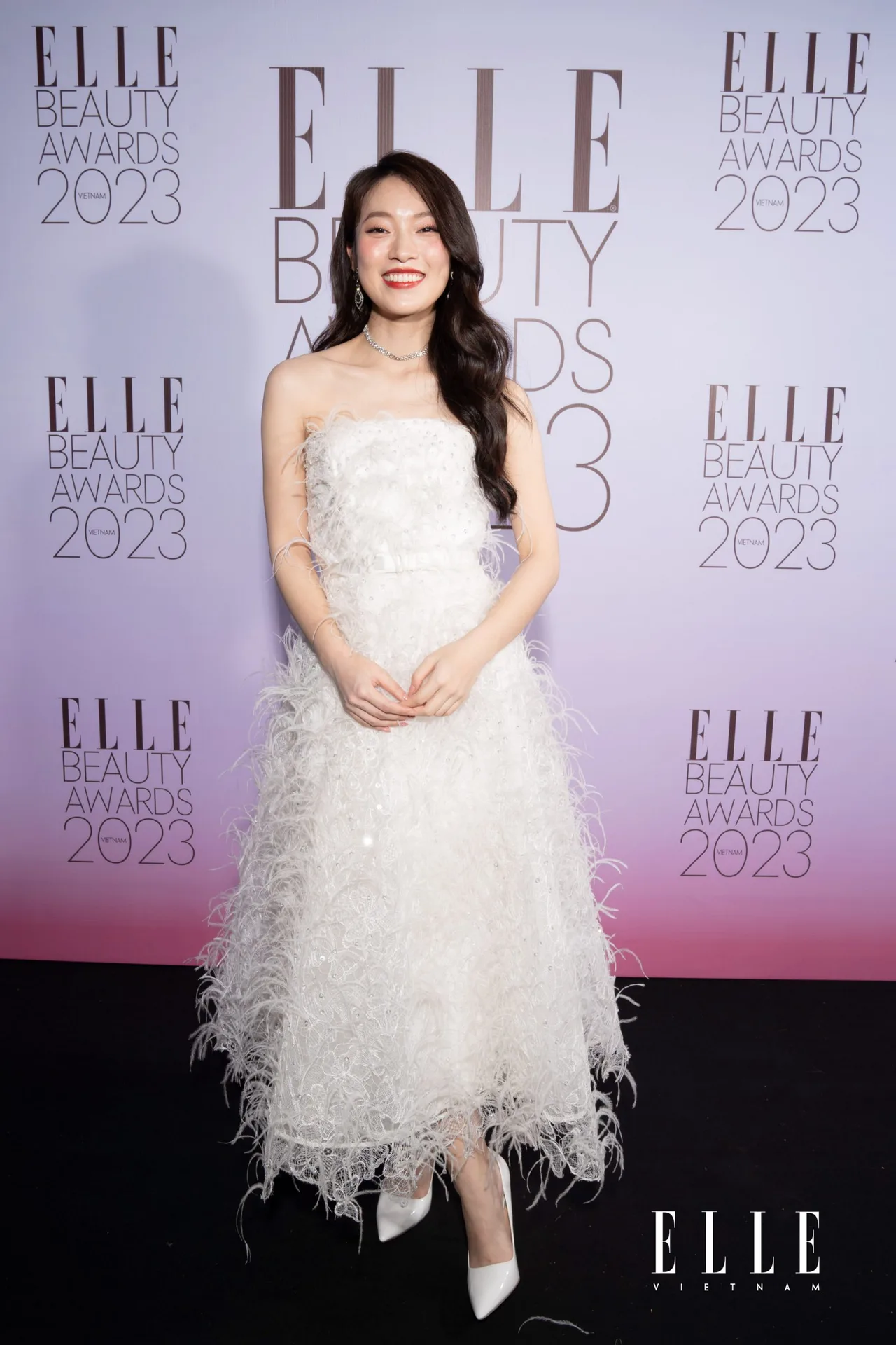 khánh vy hà thanh việt elle beauty awards 2023