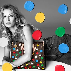 giselle Louis Vuitton x Yayoi Kusama 2023