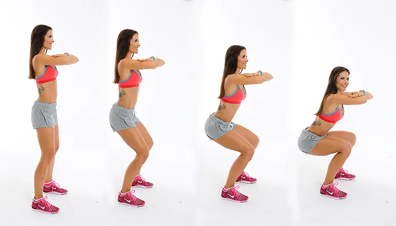 bài tập squat đúng cách 2 bài tập squat đúng cách 2