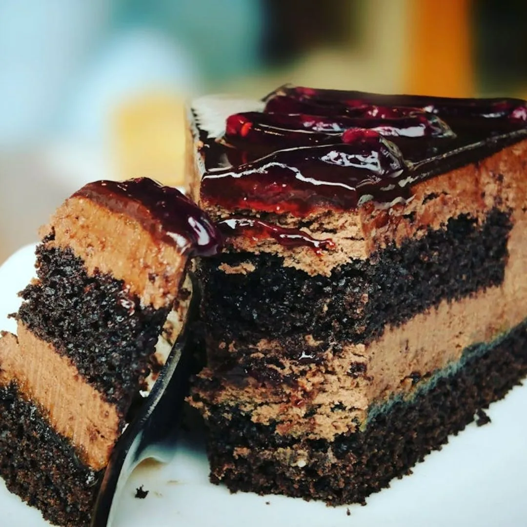 bánh ngọt nhiều đường