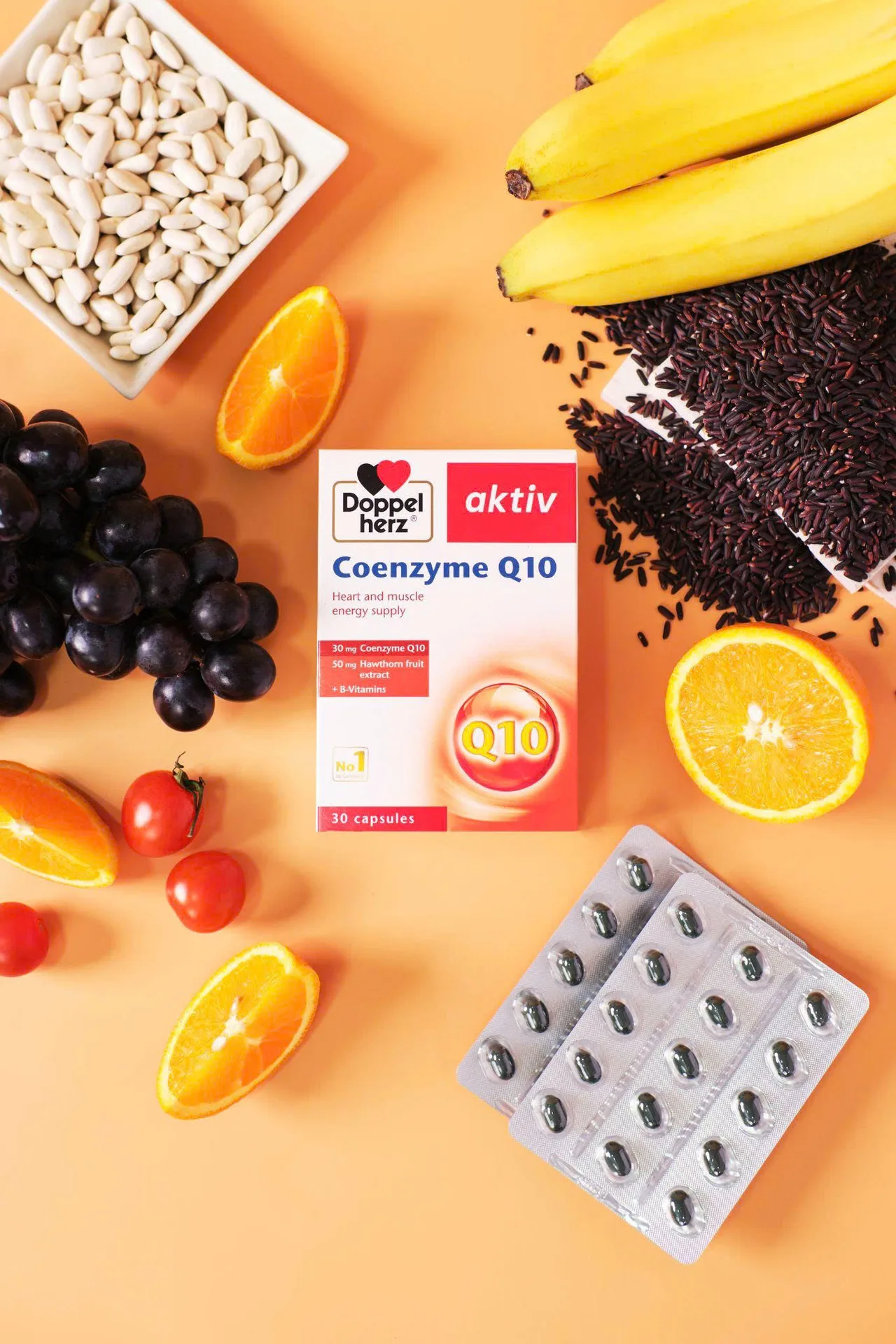 Coenzyme Q10 giúp nuôi dưỡng da từ gốc