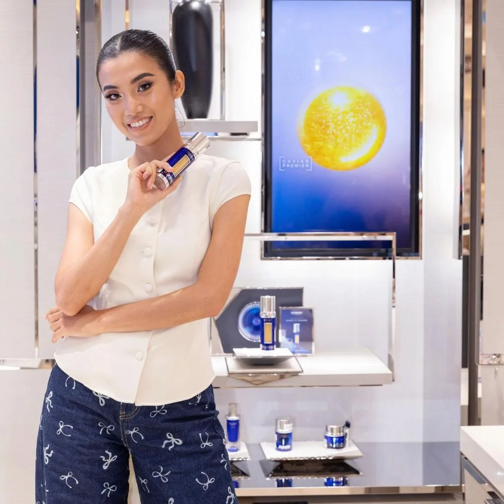 Beauty Blogger Cổ Ngân tại sự kiện trải nghiệm công nghệ từ La Prairie.