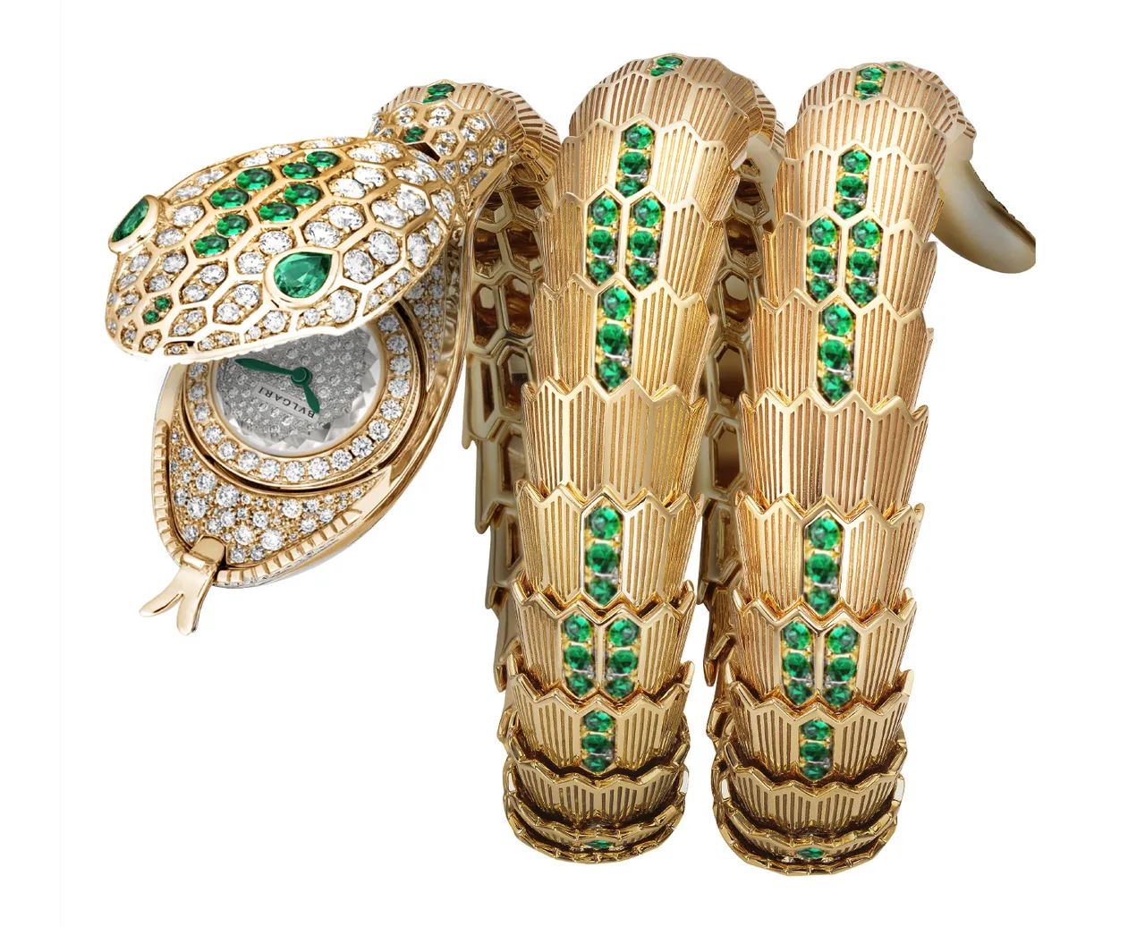 Thiết kế Serpenti Misteriosi High Jewelry Watch