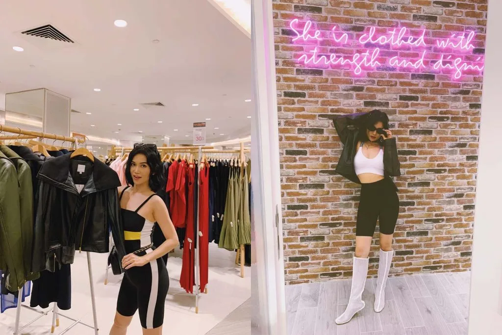 Sĩ Thanh hoá rock chic tai khu mua sắm thiết kế TANGS