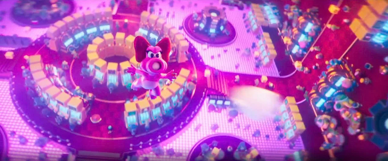 Nhân vật Birdo ra mắt trong phim Super Mario Thiên Hà.