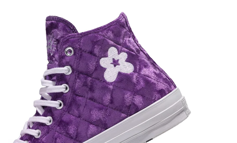 giày converse golf le fleur velvet vải nhung