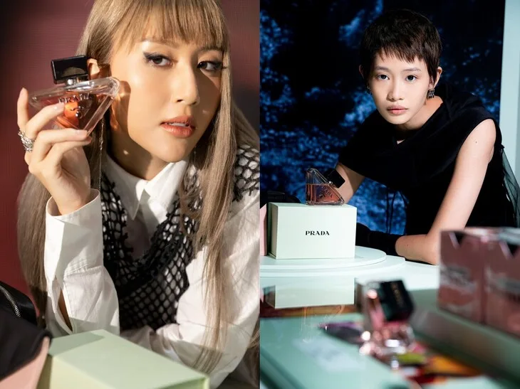 Quỳnh Anh Shyn và Trang Bùi cá tính với Prada Quỳnh Anh Shyn và Trang Bùi cá tính với Prada