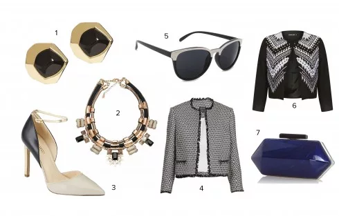 1.Banana Republic 2.Accessorize 3.Nine West 4.Topshop 5.Mango 6.Topshop 7.Warehouse