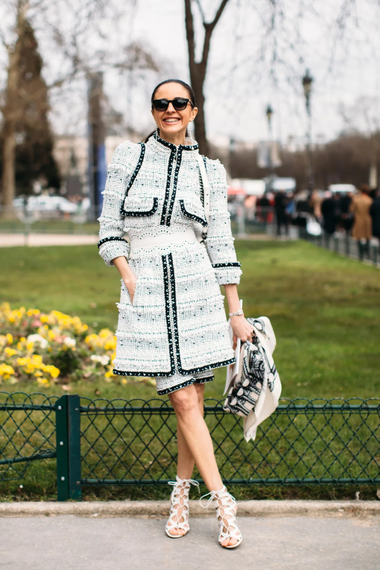 Thương hiệu Chanel street style Tuần lễ thời trang Paris 13 Thương hiệu Chanel street style Tuần lễ thời trang Paris 13