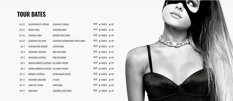 Ariana Grande thất hẹn với fan hâm mộ Việt Nam Ariana Grande thất hẹn với fan hâm mộ Việt Nam