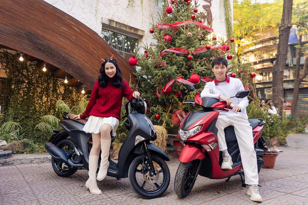 mùa lễ hội với yamaha