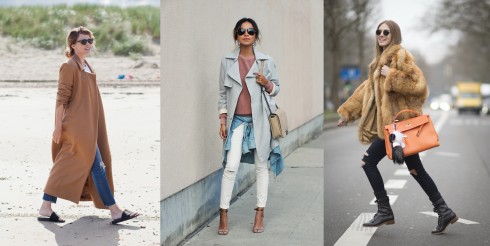 Cách phối đồ cực chất với Denim - Áo khoác camel đang là hot-trend của Thu-Đông 2016.