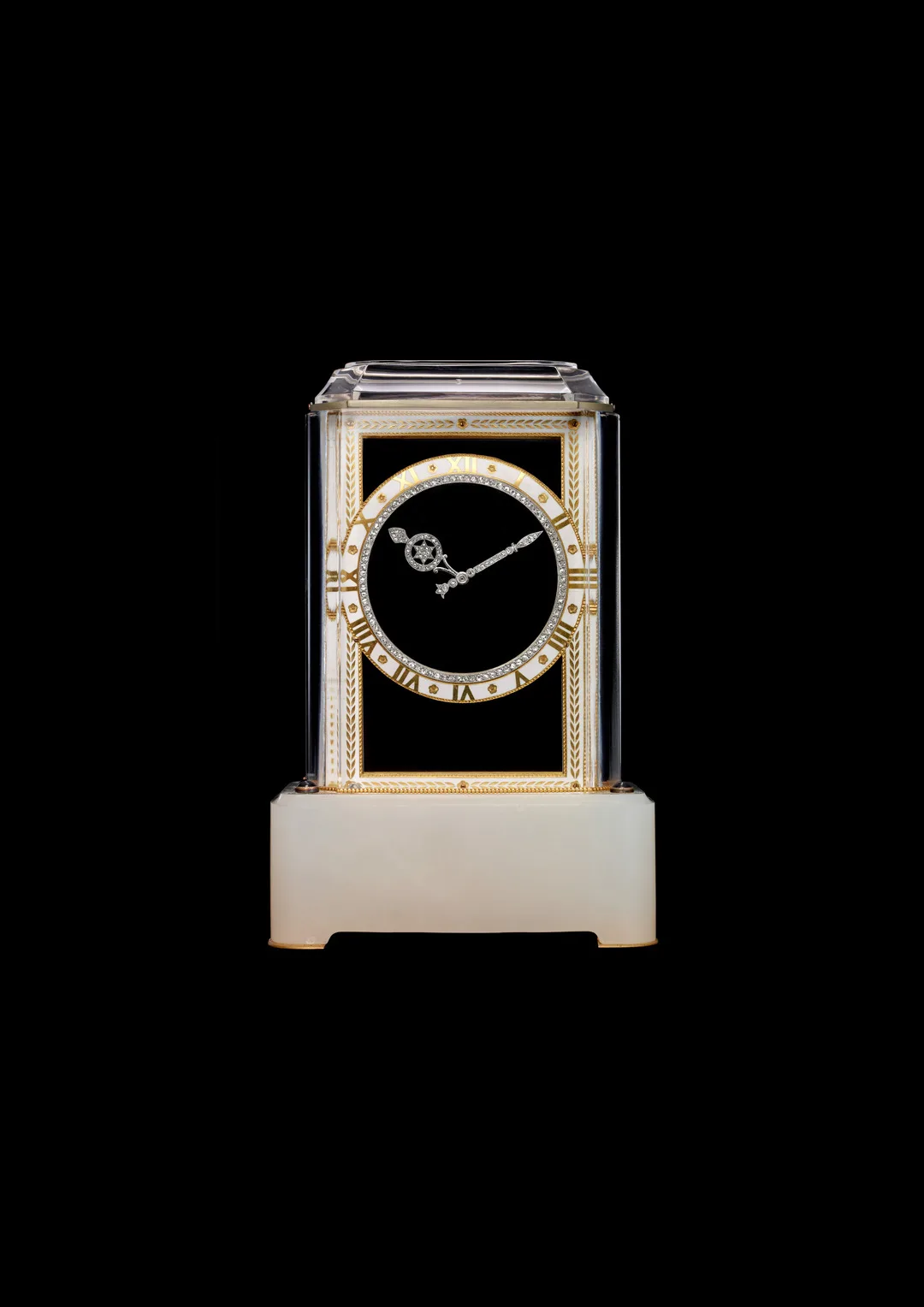 Cartier "Model A" Mystery Clock.