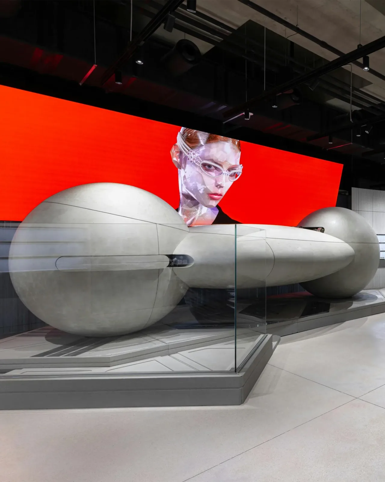 mô hình tại cửa hàng Haus Nowhere tại Seoul