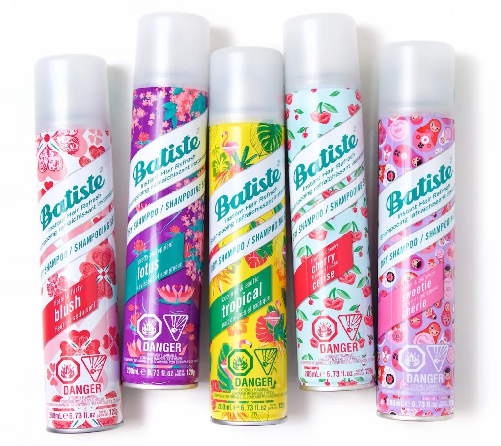 Dầu gội khô Batiste. Dầu gội khô Batiste.