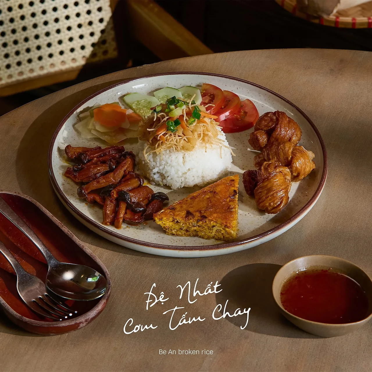 ẩm thực chay tại be an vegetarian cafe
