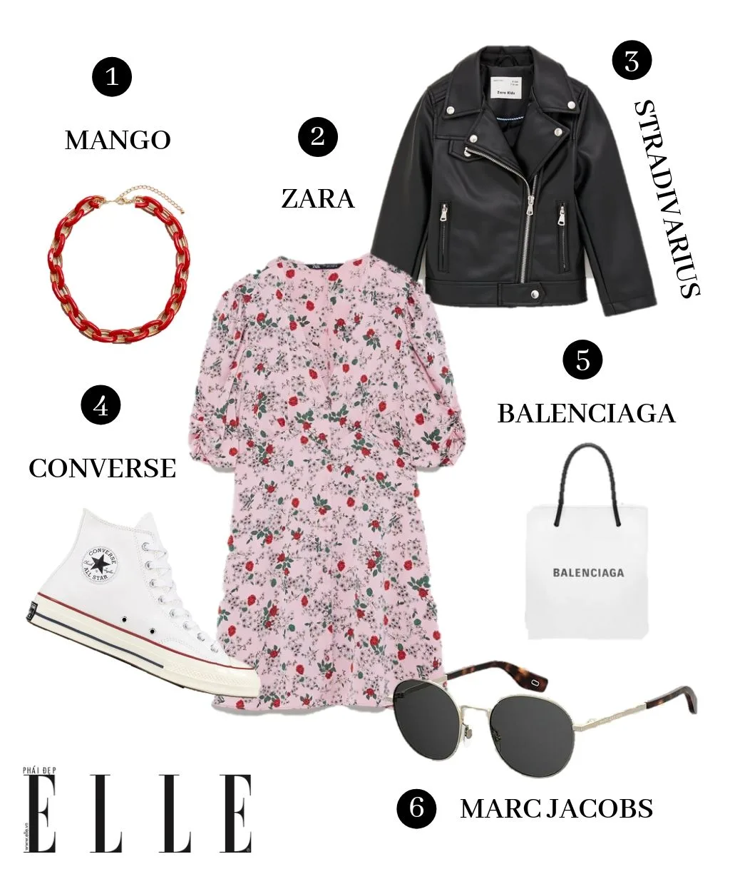elle style calendar kính mát sneaker converse