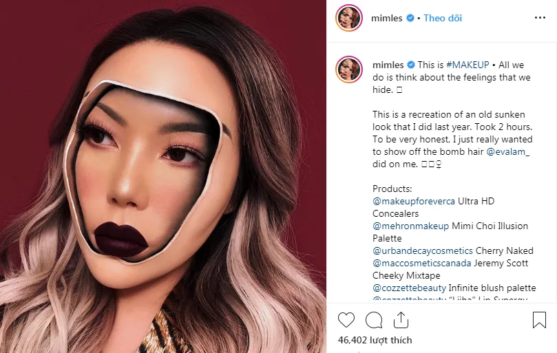 nghệ sĩ trang điểm instagram 41
